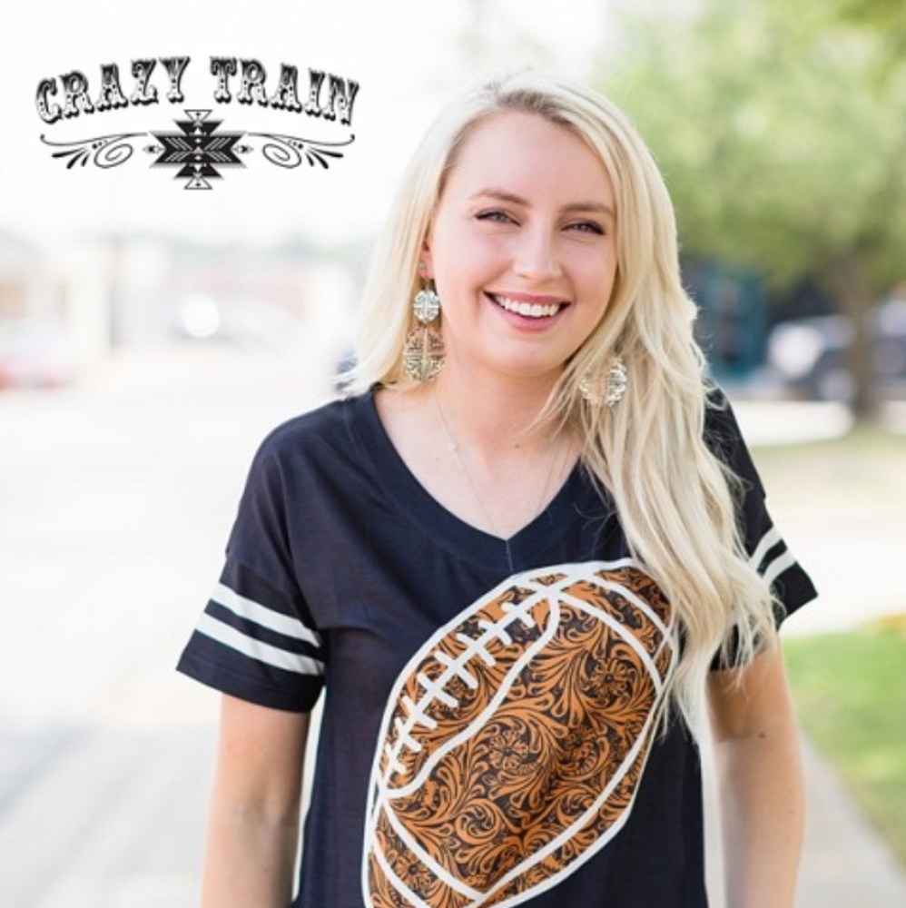 Crazy Train Touch Down Tee